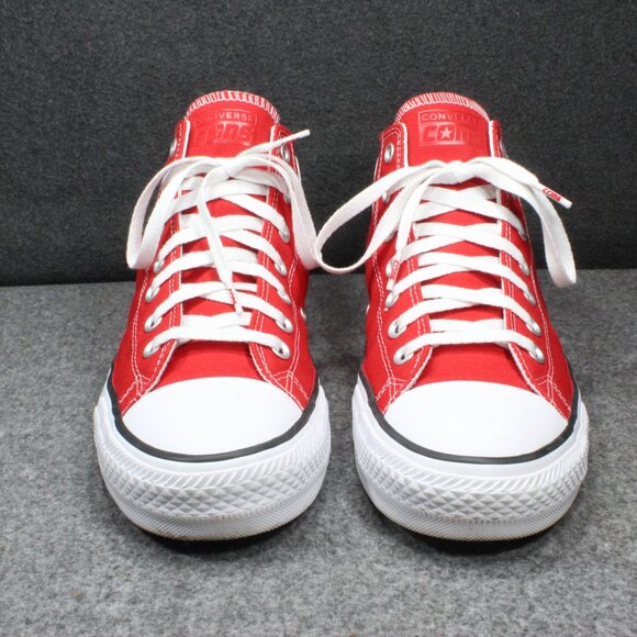 CONVERSE CTAS PRO Skate Mid Top Canvas Memory Foam Red Men's Shoes Size 1 - Picture 3 of 12